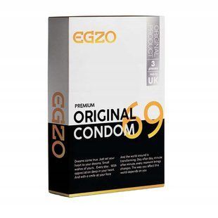 Щільнооблягаючі презервативи EGZO "Original" латексні (ціна за упаковку, 3 шт)
