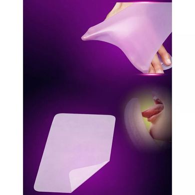 Серветка для орального сексу Grape Latex Dental Dams зі смаком винограду, 1 шт.