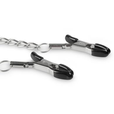 Затискачі на соски DS Fetish Nipple clamps iron L silver 66,2 g