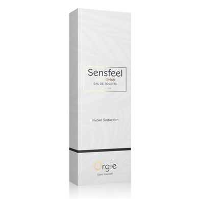 Женская туалетная вода SENSFEEL + афродизиак, 10 мл эффективная феромон-технология Orgie