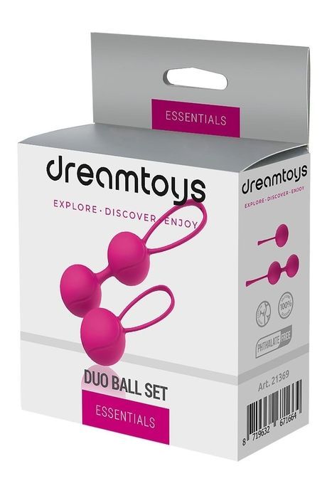 Набір вагінальних кульок Dream toys Еssentials рожеві