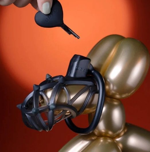 Мужской пояс верности UPKO &ldquo;Caged Beast&rdquo;Male Chastity Device Kit