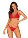 Сексуальный комплект Obsessive Diyosa set 2-pcs red XS/S