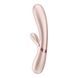 Подвійний смарт вібратор з функцією нагріву Satisfyer Hot Lover, нюдовий