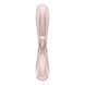 Подвійний смарт вібратор з функцією нагріву Satisfyer Hot Lover, нюдовий
