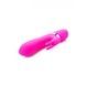 Вибратор-кролик ADELA Pink USB 12 режимов вибрации и 6 пульсаций