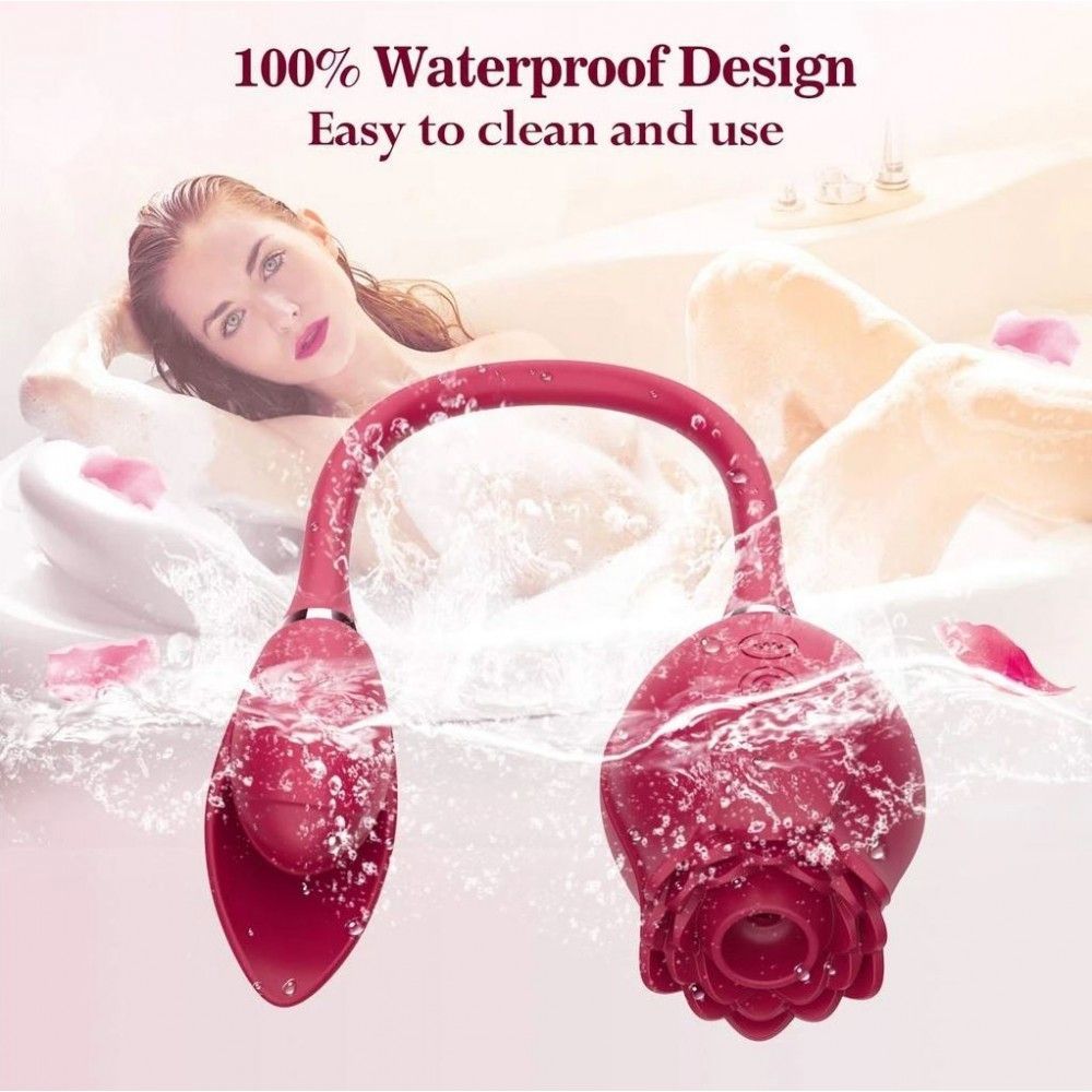 Подвійний Вібратор Boss Series Miss Coyness ROSE