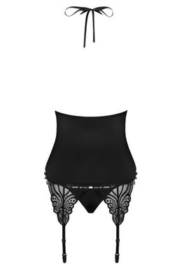 Корсет Obsessive 828-COR-1 corset, Черный, S/M
