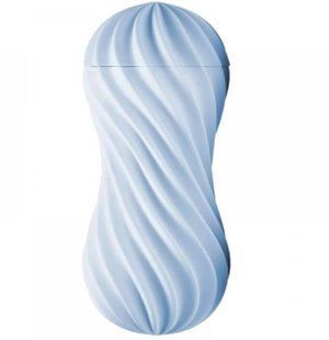 Мастурбатор с шариками TENGA FLEX BUBBLY BLUE