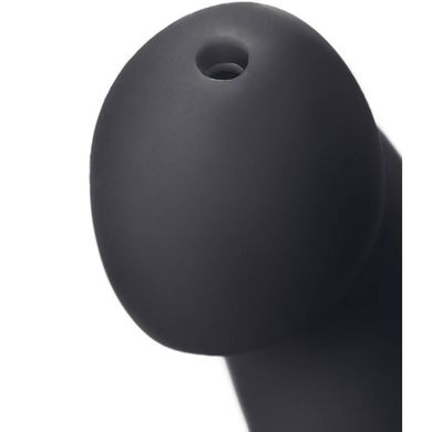 Фалоімітатор із сім'явипорскуванням Strap-On-Me, чорний, розмір L, 19.6 х 3.6 см