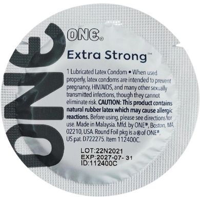 Презерватив One Extra Strong з різним дизайном (ціна за 5 штук)