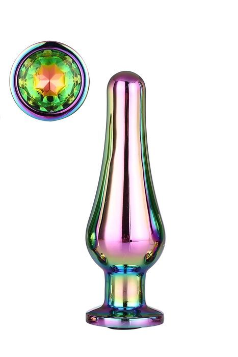 Dt21821 анальна пробка конічної форми Dream Toys GLEAMING LOVE COLOURED PLEASURE PLUG M