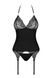 Корсет Obsessive 828-COR-1 corset & thong S/M