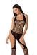 Бодистокинг BS060 Black Passion, с геометрическим рисунком, черный, S/L