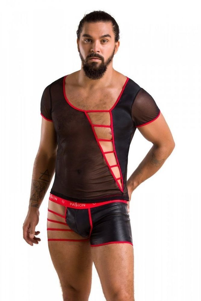 Комплект для мужчин 055 SET MARK black L/XL