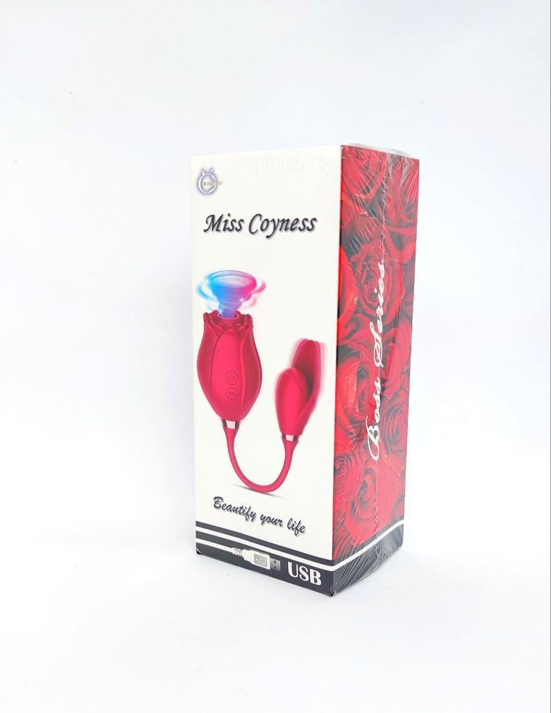 Подвійний Вібратор Boss Series Miss Coyness ROSE