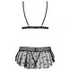 Комплект Obsessive Heartia set 3-pcs black S/M