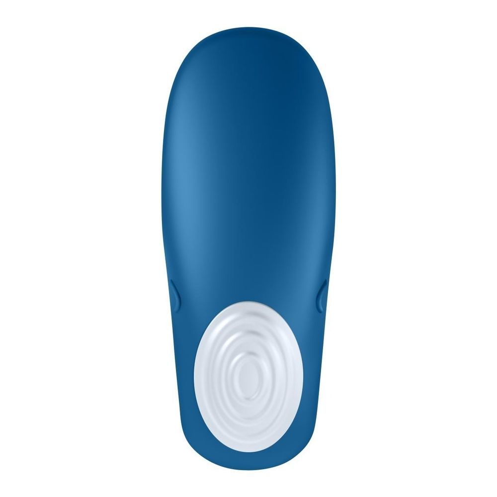 Вибромассажер для двоих Satisfyer Partner Whale Couple, синий