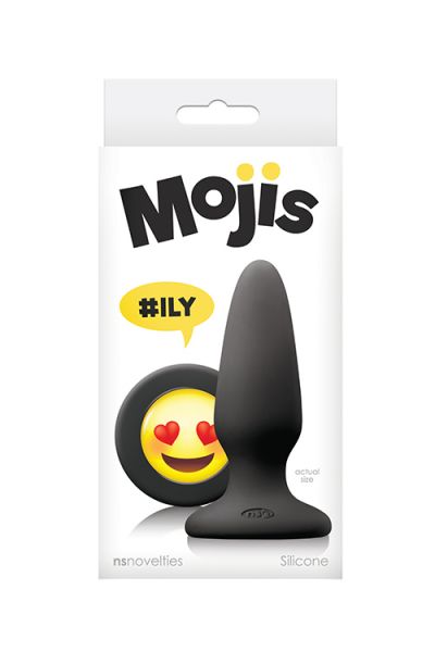Анальна пробка MOJIS Ily MEDIUM BLACK