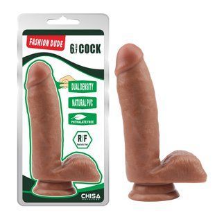 Фалоімітатор мулат Chisa Fashion Dude 6.7 Cock