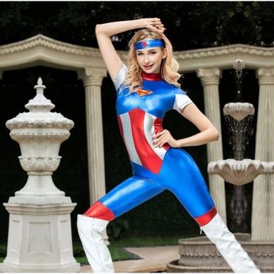 Еротичний костюм "відважна Supergirl", 2 предмета