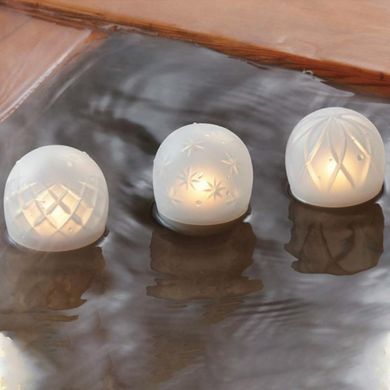 Вибратор для клитора с подсветкой Ukidama Iroha, на подставке, силиконовый, белый, 7 х 5.7 см