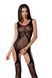 Бодистокинг BS061 black Passion, с имитацией чулок и открытым доступом, черный, S/L