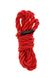 Мотузка Bondage Rope 1.5 meter 7 mm Червона TABOOM