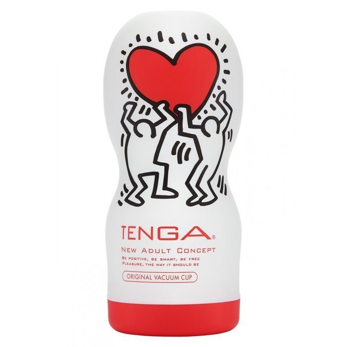 Мастурбатор Tenga Keith Haring Deep Throat Cup 15,5 x 6,9 см