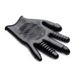 Текстурована рукавичка для стимуляції Master Series, чорна, One Size