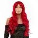 Парик длинный вьющийся с челкой Fetish Hair красный, 60 см