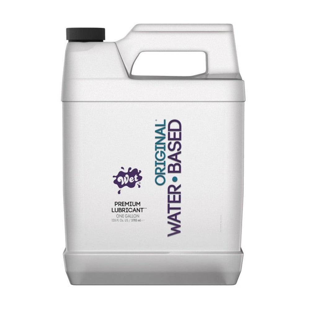 Лубрикант універсальний WET Original One Gallon на водній основі, 3785 мл (з дозатором)