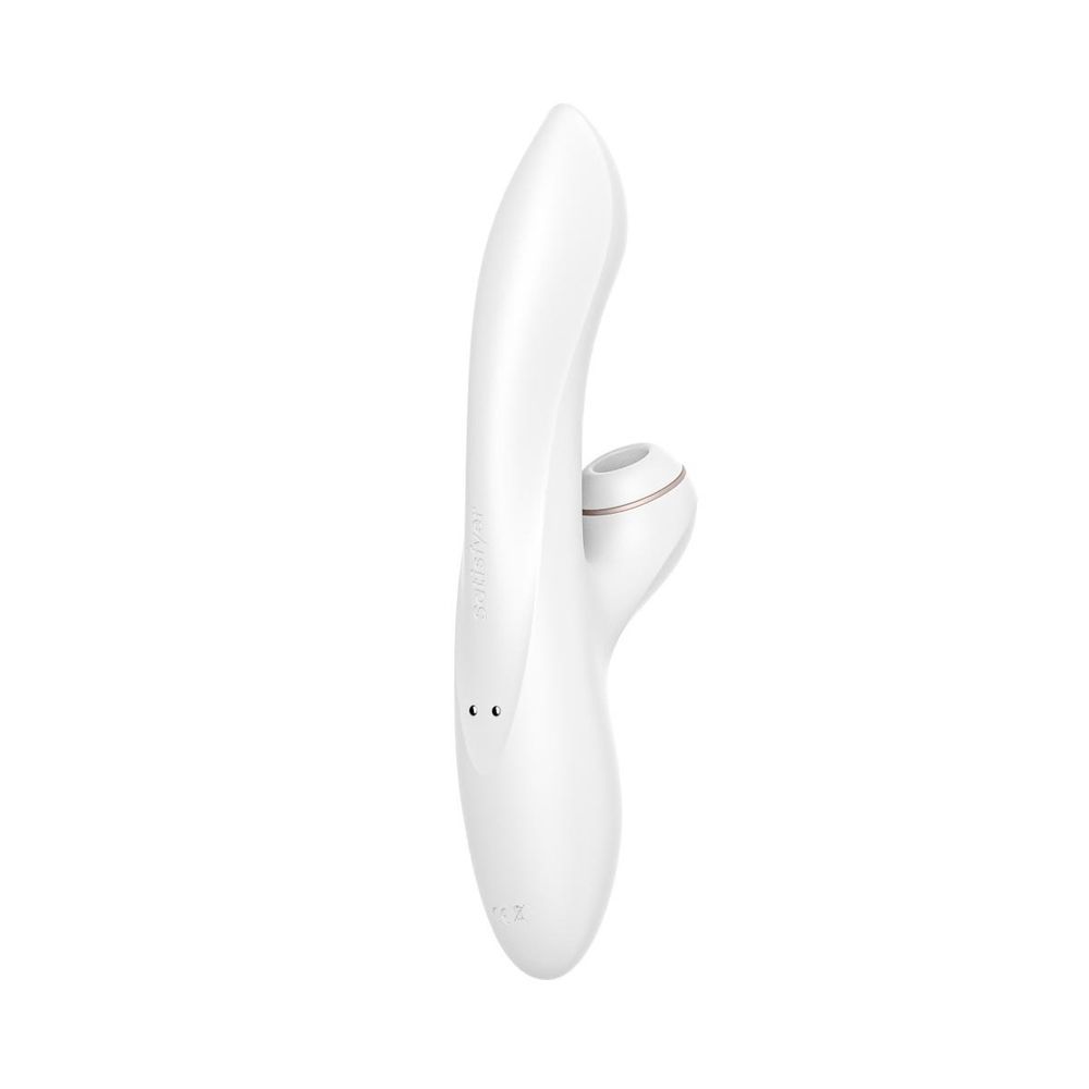Вакуумный вибромассажер кролик Satisfyer Pro G-Spot, белый