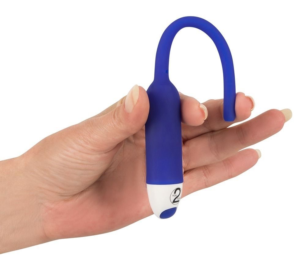 Уретральний вібростимулятор You2Toys Vibrating Silicone Dilator, синій