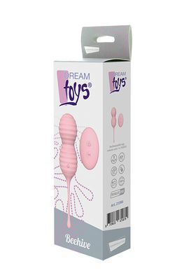 Вагінальні кульки з дистанційним пультом Dream Toys рожеві, 17.3 х 3.7 см