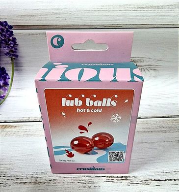 Вибухові збуджуючі кульки з ефектом холоду та тепла Balls lub Hot&cold