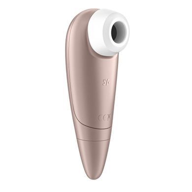 Бесконтактный вибромассажер SATISFYER Number One, розовый перламутр