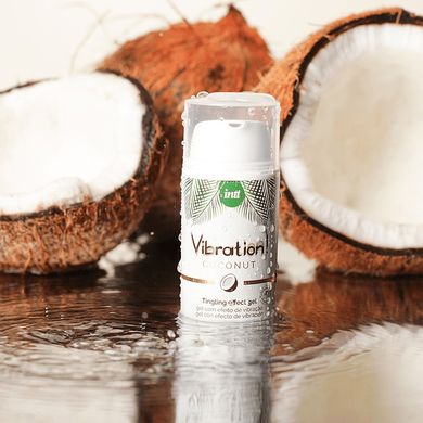Жидкий вибратор Intt Vibration Coconut NEW 100% Vegan 15 мл