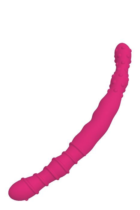 Двойной фаллоимитатор Dream Toys WAY OF LOVE SILICONE DOUBLE DONG