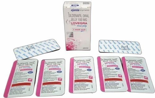 Збудливе Желе для жінок LOVEGRA Oral Jelly (ціна за упаковку, 7 пакетиків)