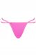 Сексуальные стринги с цепочкой Obsessive Chainty thong pink L/XL