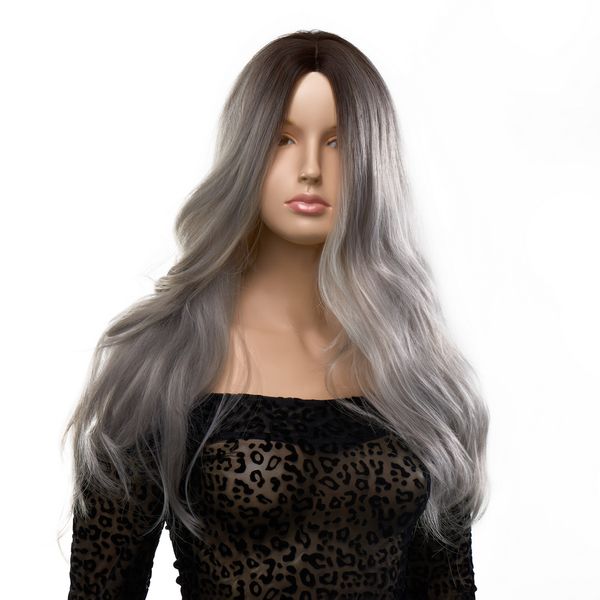 Парик длинный волнистый Fetish Hair омбре, 70 см