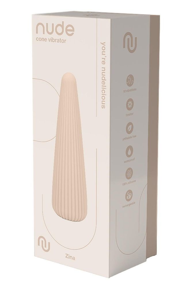Вібратор для тренування м'язів Кегеля Dream Toys Nude Zina дорожній розмір нюдовий