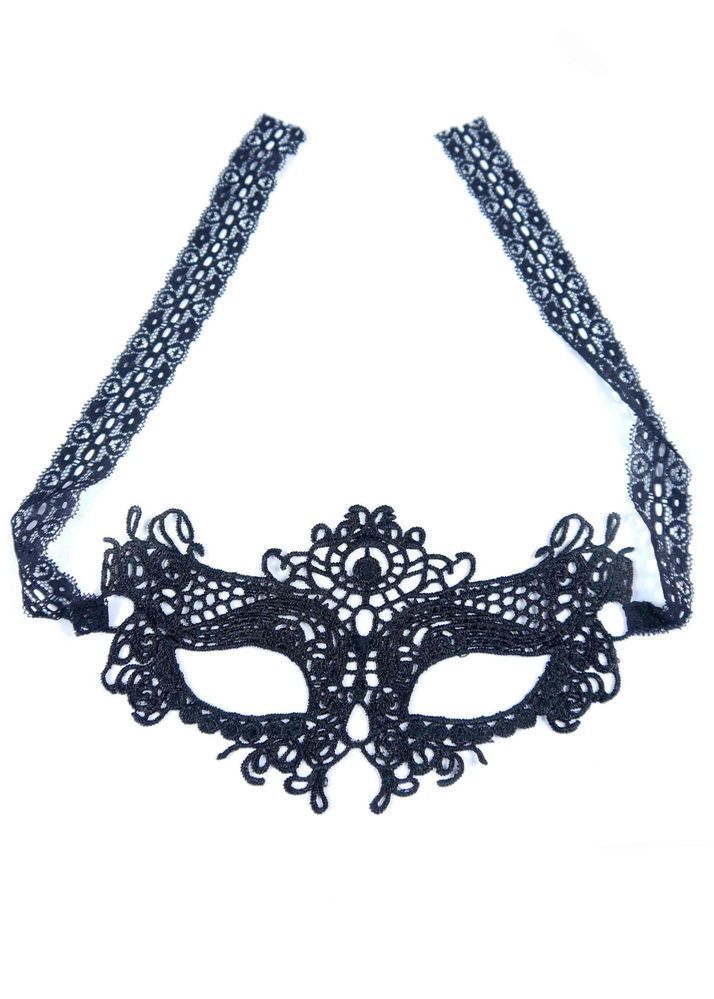 Венецианская Маска черная Love Mask - Boss Series Fetish