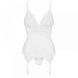 Корсет Obsessive 810-COR-2 corset, Білий, S/M