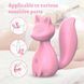 Міні-вібратор кліторальний Every Night Toys Doris у формі лисиці світло-рожевий, 10 режимів вібрації