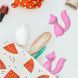 Міні-вібратор кліторальний Every Night Toys Doris у формі лисиці світло-рожевий, 10 режимів вібрації