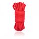 Мотузка для шибарі червона 10 м