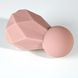 Вибратор для клитора в виде кристалла Sweet Em Velvet Lure, 10 режимов вибрации, розовый