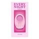 Вибрационное эрекционное кольцо Every Night Toys с подсветкой, белое